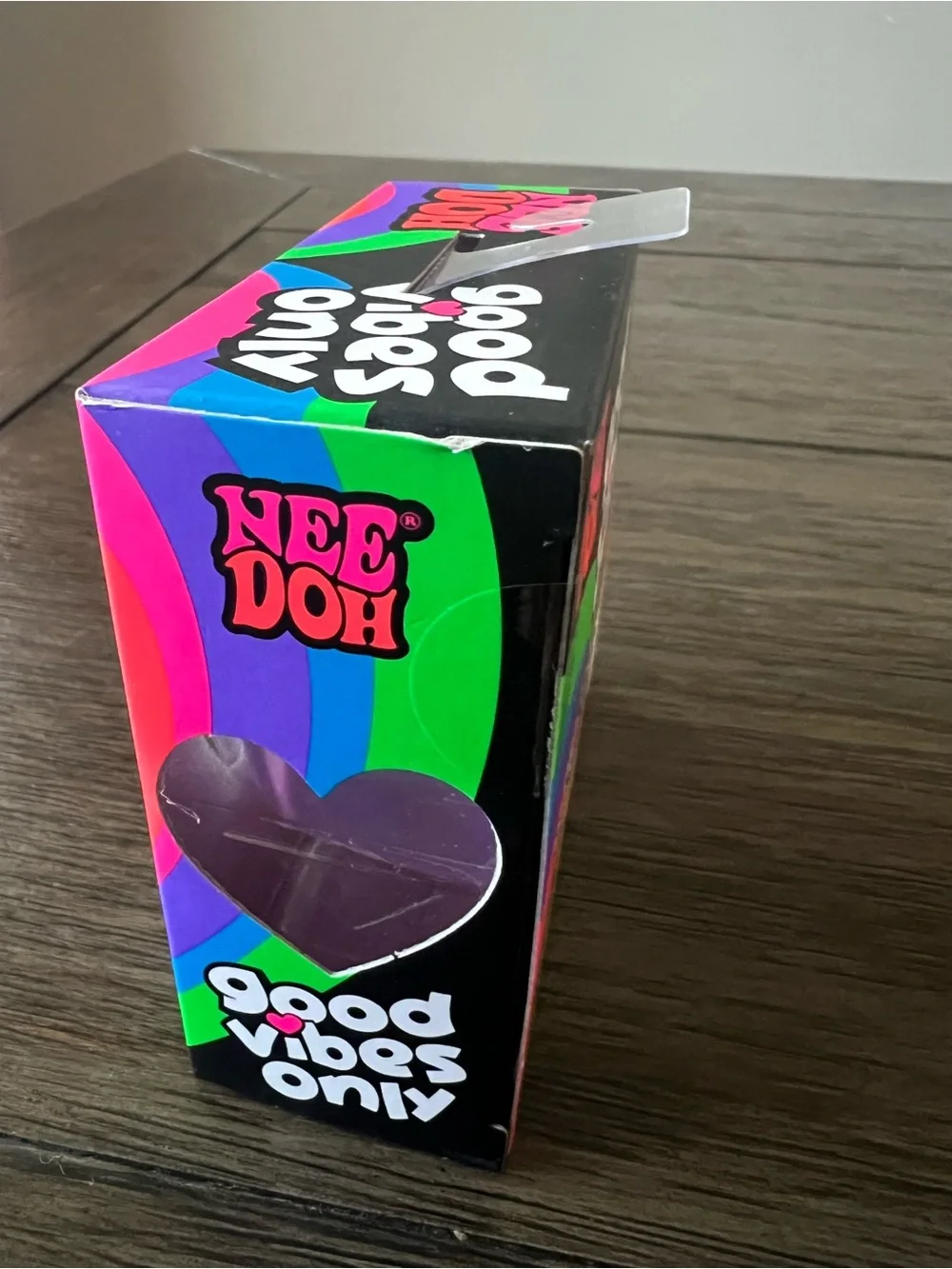 AUTHENTIC Schylling NeeDoh - BUNDLE (Good Vibes Only Hearts) (set of 3)